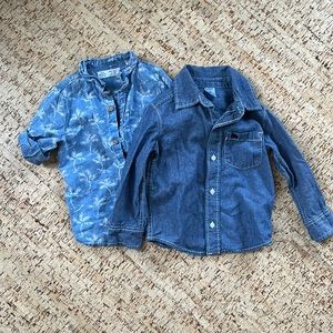 2T boy zara dress shirt